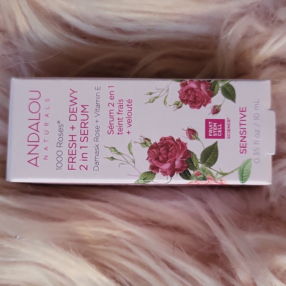 SALE!! Brand New ANDALOU FRESH & DEWY SENSITIVE 2-IN-1 SERUM